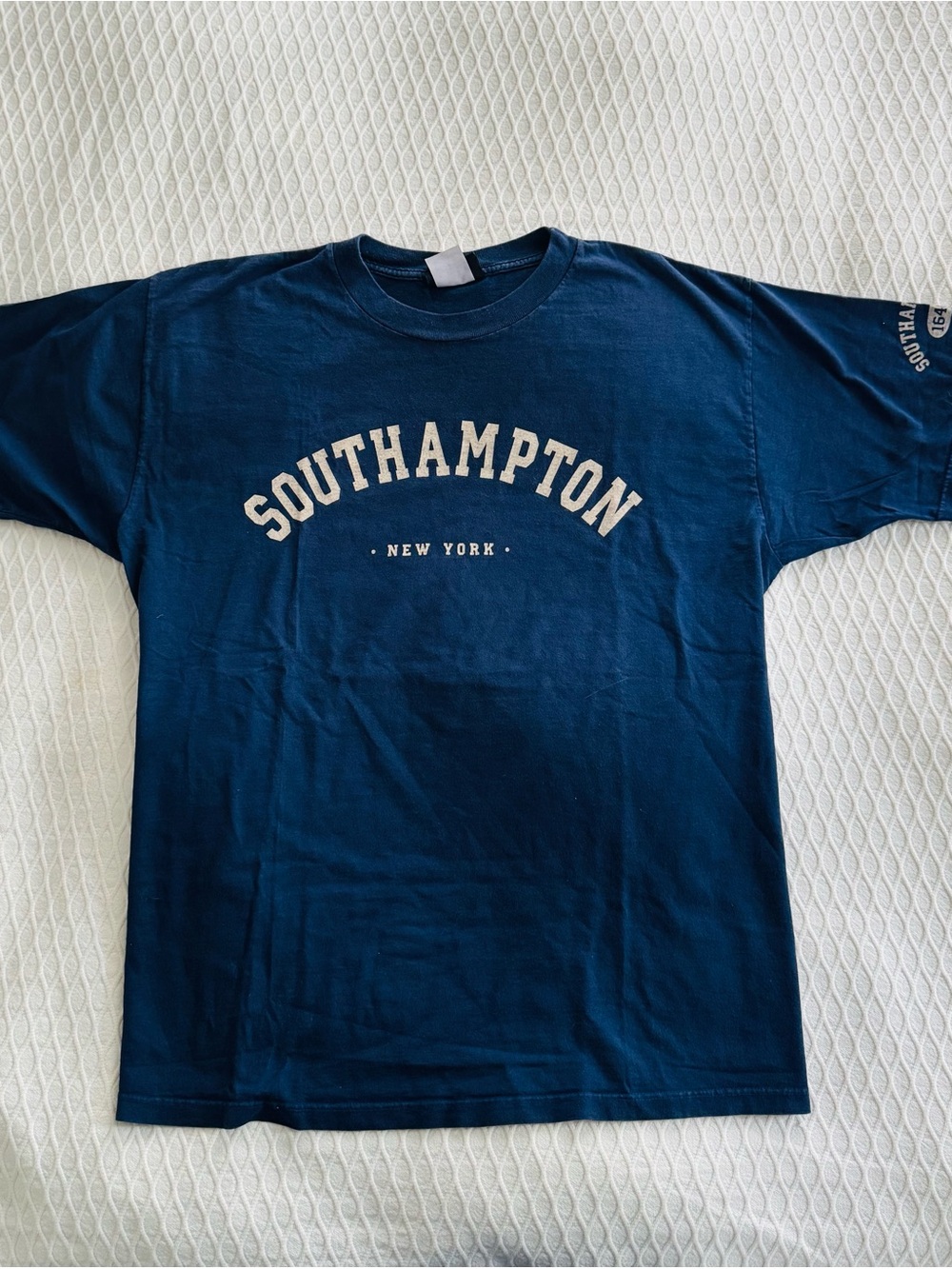 Southampton New York Navy Graphic Tee